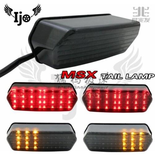 For Honda MSX125 small monkey motorcycle taillight M3 electric vehicle accessories brake lights pedal rear lights brake lights