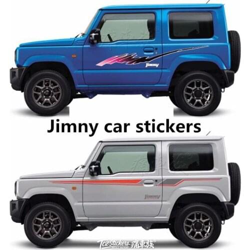 For Suzuki Jimny car stickers body door decoration stickers Jimny appearance modification