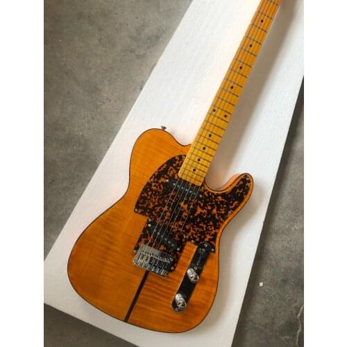 Electric guitar TL / Tiger veneer / high quality / guitar in China / free delivery