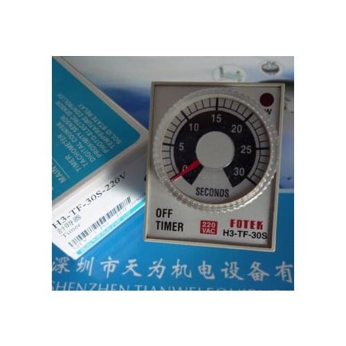 H3-TF-30S-220V FOTEK Off Delay Timer New & Original