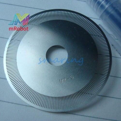 Customized Code Plate Photoelectric Encoder Meter Wheel Outer Diameter 200 Wire Metal Code Disk