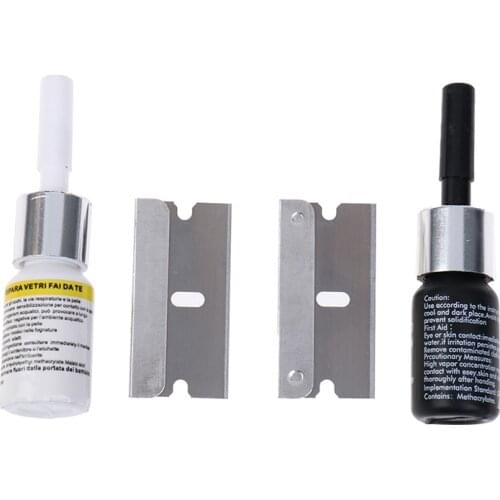 1set Car Auto Glass Scratch Crack Restore Tool Car Windshield Repair Resin Glass Repair