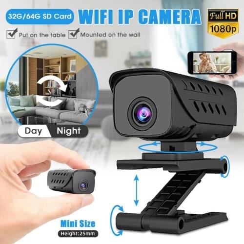 1080P Mini IP Camera Wifi Outdoor Night Cam Human Detection Security Camera Audio Wireless Video Surveillance Camera