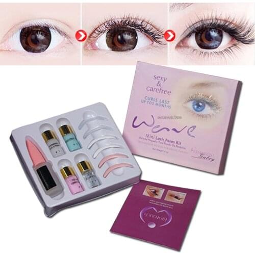 Professional Lash Lift Set Wave Lotion Kit Permanent Makeup Extension Eyelash Curling Growth Eye Lash Perm Perming Glue