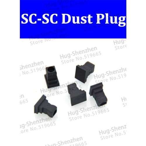 China wholesale 100pcs optical fiber dust plug for SC-SC adapter couper