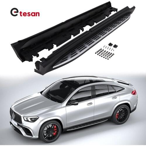 Running Boards Fit for Mercedes Benz GLE Coupe 2020 2021 Side Steps Nerf Bars