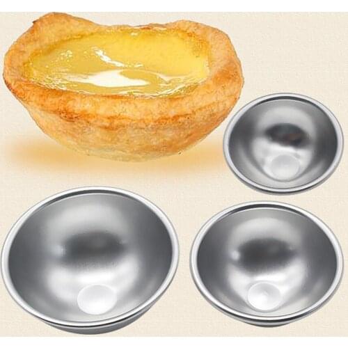 Aluminium Alloy Semicircle Bath Ball Cake Mold Pastry Jerry Fondant Baking Tool DIY Baking Molds For Sweets Chocolate Mousse