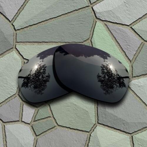 Grey Black Sunglasses Polarized Replacement Lenses for Oakley Ten-x