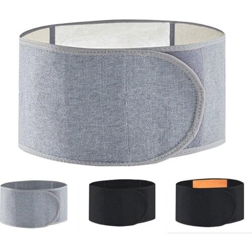 Unisex Adjustable Seasons Stomach Warm Abdominal Lumbar Support Band Wrap Waist Back Brace Protector Guard Elder Soft Waistband