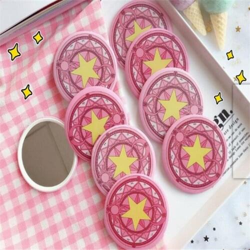 Sailor moon Anime Card Captor Sakura cardcaptor KINOMOTO sakura mini portable mirror A867