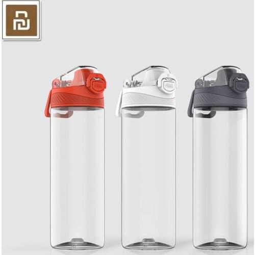 Xiaomi Mijia Quange Hello life Tritan Sports Cup Safety Lock Resistance High Temperature for Replenishing Water Outdoor Bottle