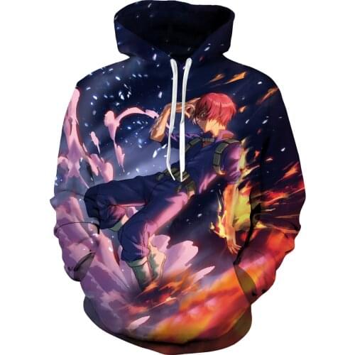 3D Printed My hero academia Zipper Hoodie Men Women no hero academia All Might Cosplay Costume Sweatshirt School Uniform Jackets