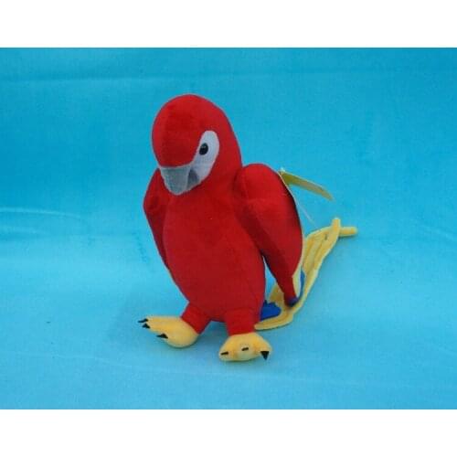 High quality goods lovely colourful parrot plush toy 26cm soft doll birthday gift b4875