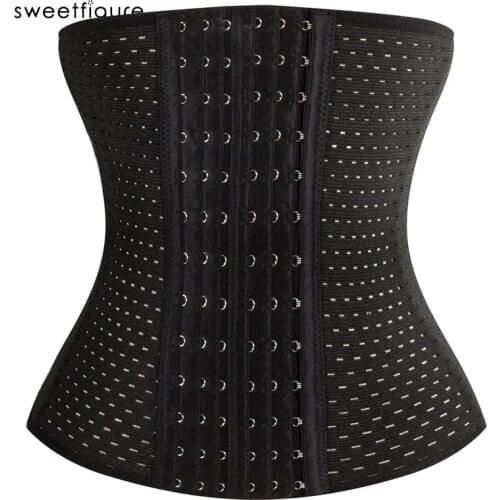 Waist Trainer Plus Size Corset Slim Shaper Weight Loss Tummy Fat Burner Corset Girdle Women Waist Belt Modeling Strap Shapewear
