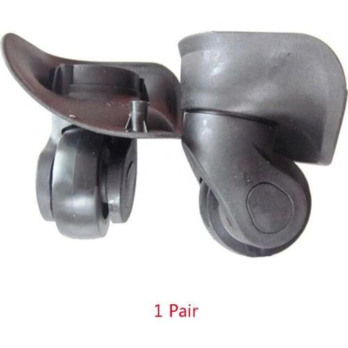 1pair Luggage Accessories Repair Heavy Duty Swivel Wear Resistant Mute Practical Replacement Parts Universal Caster Wheel