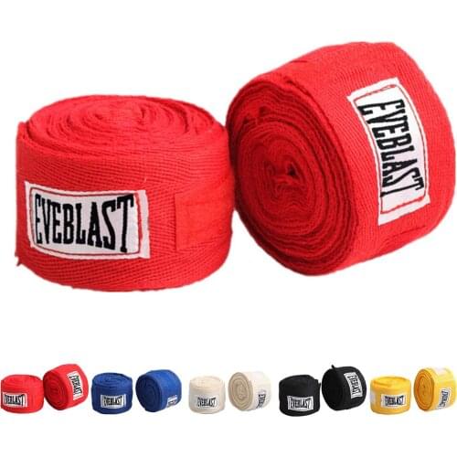 2 Rolls 3M Cotton Sports Strap Boxing Bandage Sanda Muay Thai Taekwondo Hand Gloves Wraps Boxing Handwraps For Training Bandages