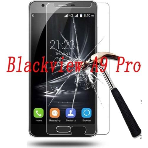 2PCS NEW Screen Protector phone For Blackview A9 Pro Tempered Glass SmartPhone Film Protective Screen Cover