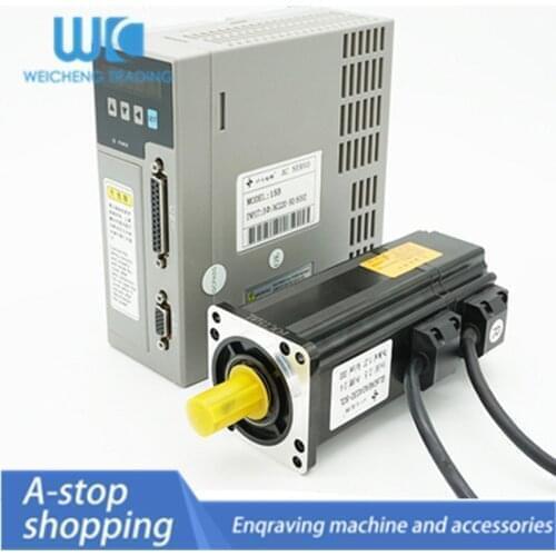 200W 3000RPM 0.6N.M Servo Motor Kit 60ST-M00630 Servo Drive Motor Single phase or three phase
