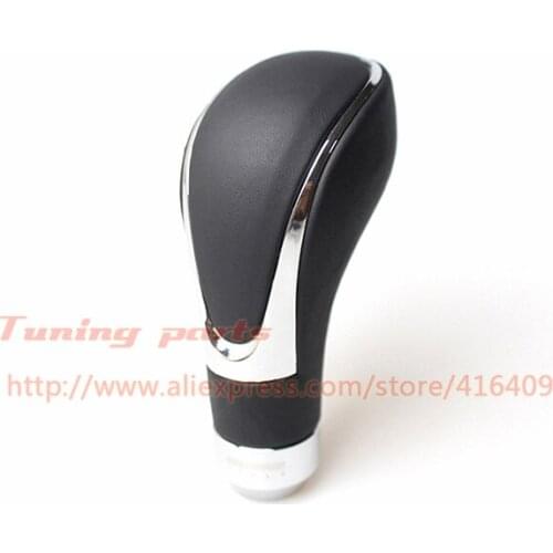 Free Shipping Racing Car Gear Shift Knob Shifter Lever Universal Leather Aluminum Car Gear Knob