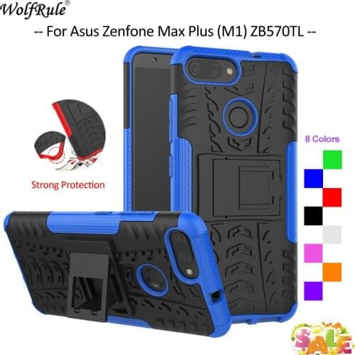For Cover Asus Zenfone Max Plus ZB570TL Case TPU & PC Armor Phone Case For Asus Zenfone Max Plus (M1) ZB570TL Cover X018DC 5.7