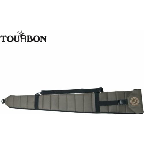 Tourbon Hunting Gun Accessories Airsoft Shotgun Slip Gun Padded Bag Protection Case Foldable 600D Nylon Carrier Shooting 125cm