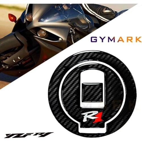 For Yamaha YZF-R1 R1 Motorcycle 3D carbon fiber fuel tank cover sticker fuel tank cover protection sticker