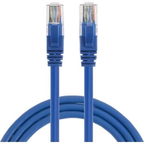 CAT 5e Ethernet Patch Cable, CableCreation Cat 5e Patch Cord LAN Cable UTP 24AWG+100% Copper Wire, Blue Color