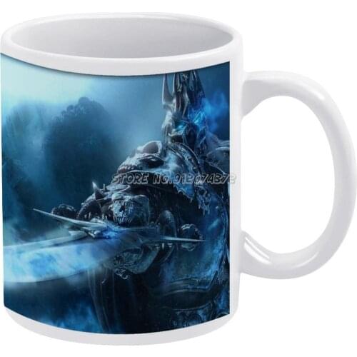 Arthas Coffee Mugs Ceramic Personalized Mugs 11 Oz White Mug Tea Milk Cup Drinkware Travel Mug Games Pc Gaming Gamer Playstation