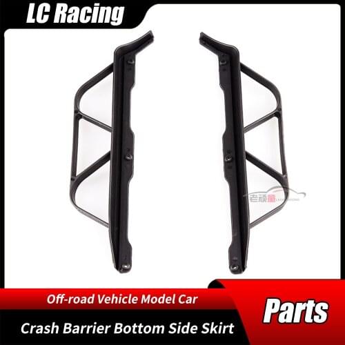 LC Racing 1/14 Original Parts L6035 Long Panel Crash Barrier Bottom Side Skirt RC Car Off-road Vehicle Rally Short-Course Truck