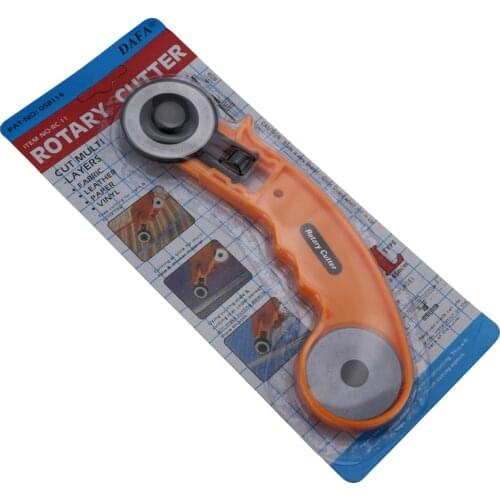 Taiwan DAFA Crank Wheel Knife Cutting Round Knife Hob Cloth Cutting Knife Double Knife Wheel Knife 45MM RC-11