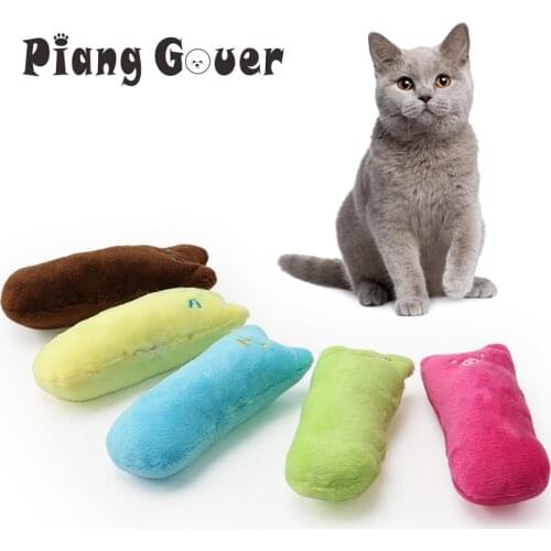 Pet Products Cute Animal Toy Chew Play Cats Plush Toys With Cat Catnip Toy