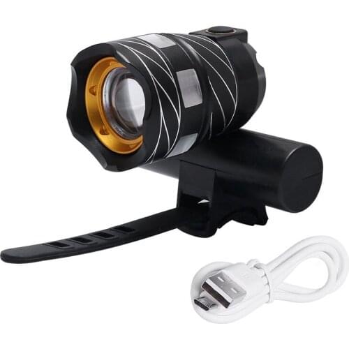 15000LM Bicycle Light XML T6 LED Headlight Motorcycle Mountain Bike Night Riding Glare USB Charging Long Shot Bike Accessories