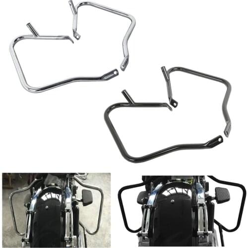 Motorcycle 7/8" Saddlebags Guard Crash Bars For Harley Road King Street Glide Road Glide 2014-2020