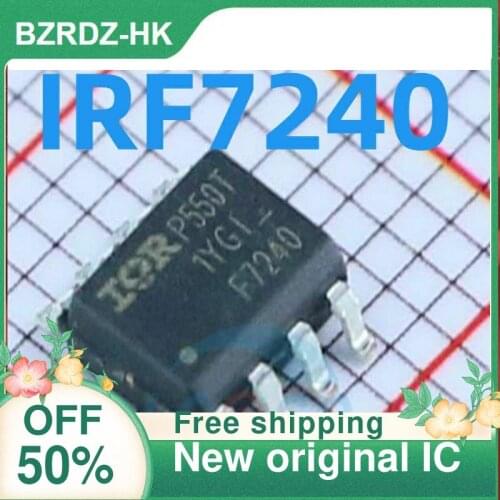 2-10PCS/lot IRF7240TRPBF IRF7240 :F7240 -40V/-10.5A SOP8 New original IC