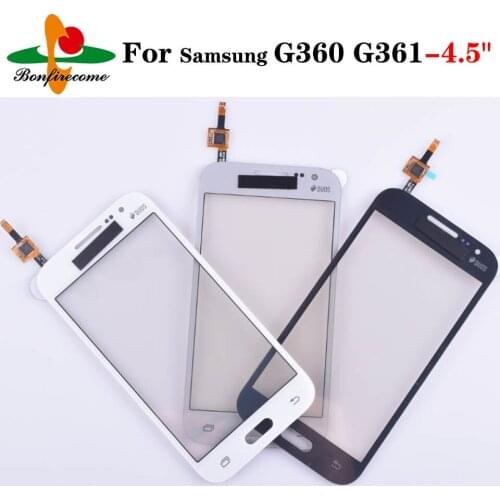 10Pcs For Samsung Galaxy DUOS Core Prime G360 G360H G361 G361H G361F Touch Screen Panel Sensor LCD Display 4.5" Glass Digitizer
