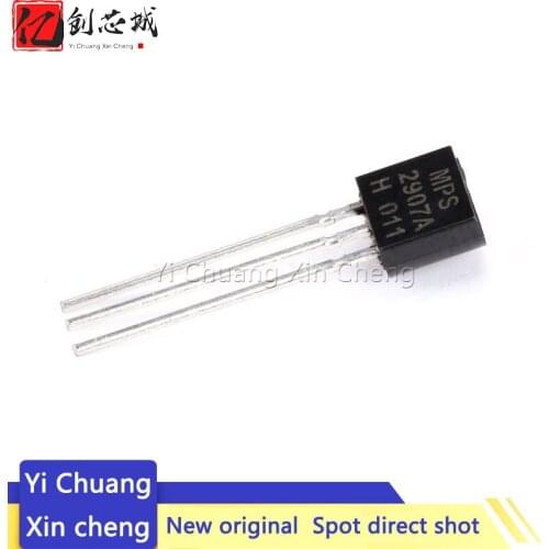 100PCS New MPS2907A 2N2907 DIP Transistor TO-92 PNP Medium Transistor