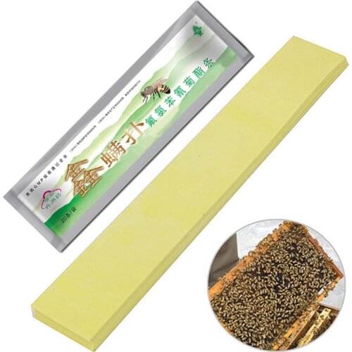 20Pcs/Bag Varroa Strips Fluvalinate Bee Mite Killer Treatment Tool Beekeeping Pest Control @LS