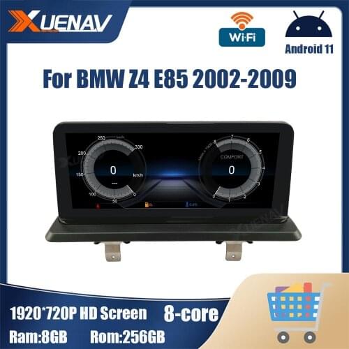 Android 11 Car Radio Head Unit For BMW Z4 E85 2002-2009 car Multimedia Stereo GPS Navigation touch screen original style