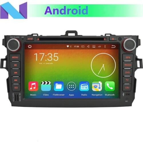 PX6 4G+64G Android 10.0 Car Radio For Toyota Corolla 2006-2011 GPS Navigation Auto Wireless Carplay Bluetooth 5.0 WiFi DSP