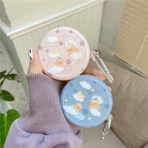 Cute Cartoon Bears Headset Case for Huawei Freebuds 3 Headphone Cases Funny Box Capa for Freebuds 3pro Protection Cover