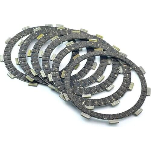 6 Pieces/set Motor Clutch Plate For STEED400/600 Motorcycle Clutch disc High Quality
