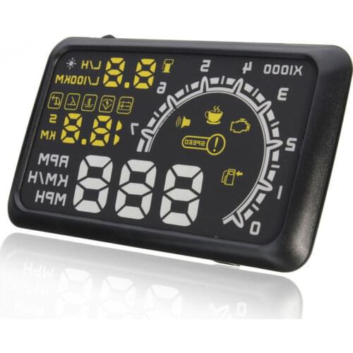 HUD Head Up Display Car OBD Headup Speed Smart Gauge Auto Hud Projector OBD2 2 II Digital Speedometer Windshield
