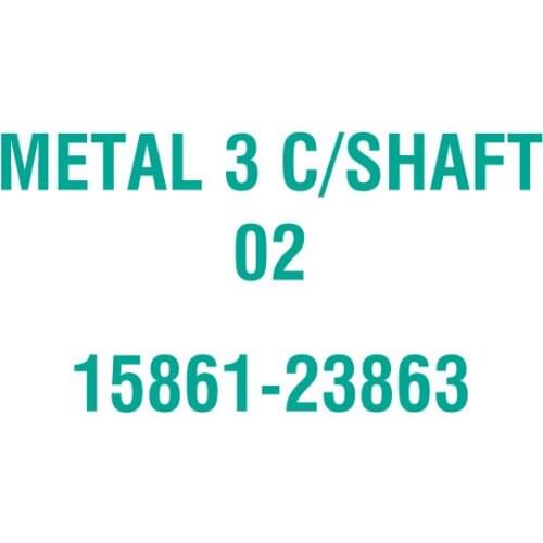 For Kubota 15861-23863 METAL 3 C/SHAFT 02
