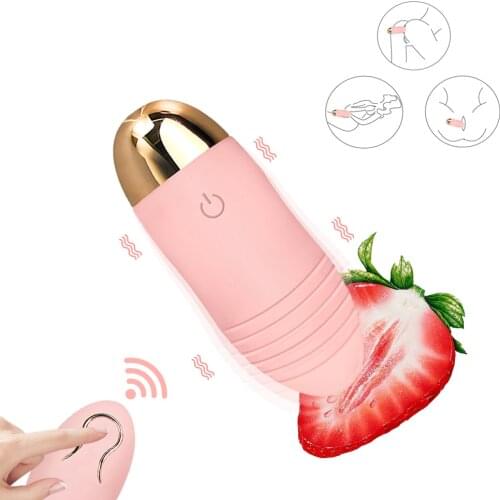 EXVOID Remote Control Egg Vibrator Silicone 10 Frequency Vibrators for Woman Sex Toys for Women G-Spot Massager Adult Products
