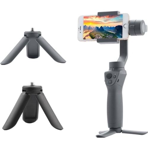 Mini Tripod Desktop Stand for DJI OSMO Mobile 2 handheld PTZ stabilizer for Zhiyun Smooth 4/Feiyu Vimble Gimbal Stabilizer