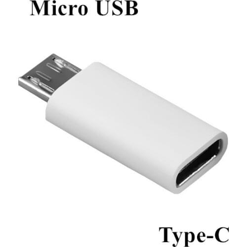 Type-c Female to Micro USB Male Converter Android Phone Cable Adapter USB-C Charger Connector for Xiaomi mi 5 Huawei P9