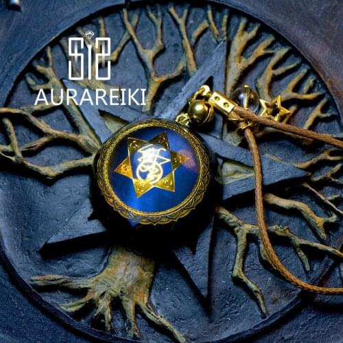 Spiritual Emotion Healing Energy Pendant Emf Protection For Chakra Healing Necklace White Magic Relieve Depressed Dispel Haze