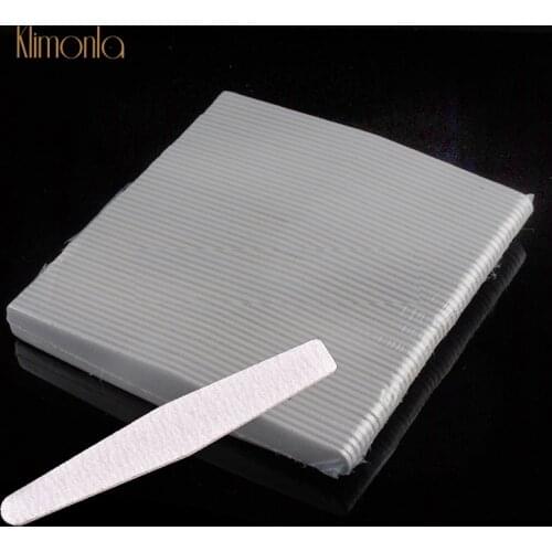 25pcs Professional Nail File Double-sided Sanding Buffer Files 100/180 Nail Polishing Blocks Manicure Pedicure Tools