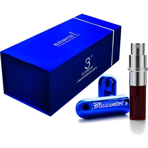Blisswater 3 delay spray (Improve),natural plant extract delay time 60 minutes,enhances pleasure,increases libido&male strength