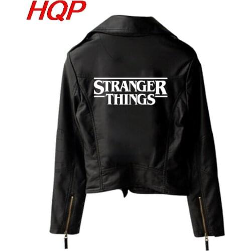 Strange Story Jacket Stranger Things Leather Womens Trendy Jacket